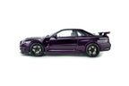Solido 1:18 Nissan Skyline GT-R (BNR34) Z-Tune in Midnight Purple