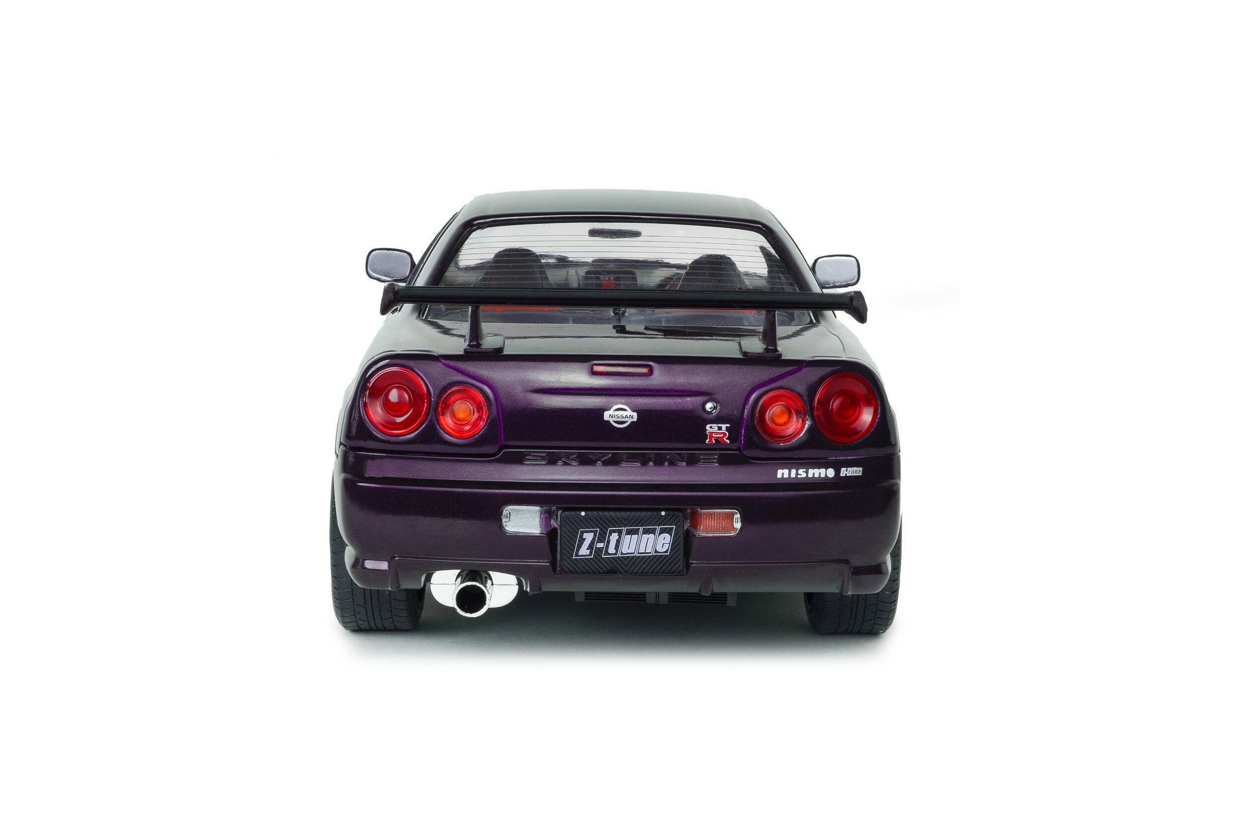 Solido 1:18 Nissan Skyline GT-R (BNR34) Z-Tune in Midnight Purple